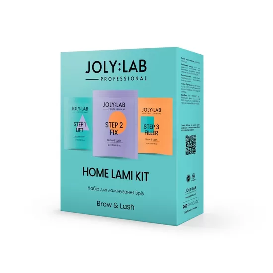 JOLY:LAB Eyebrow lamination kit Home Lami Kit - uzacu laminēšanas komplekts "HOME LAMI KIT"